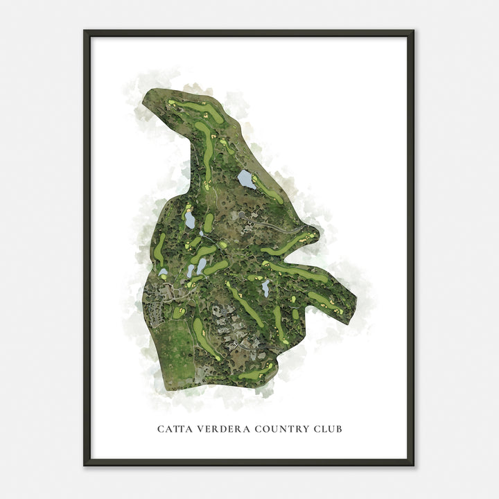 Print of Catta Verdera Country Club Classic Map