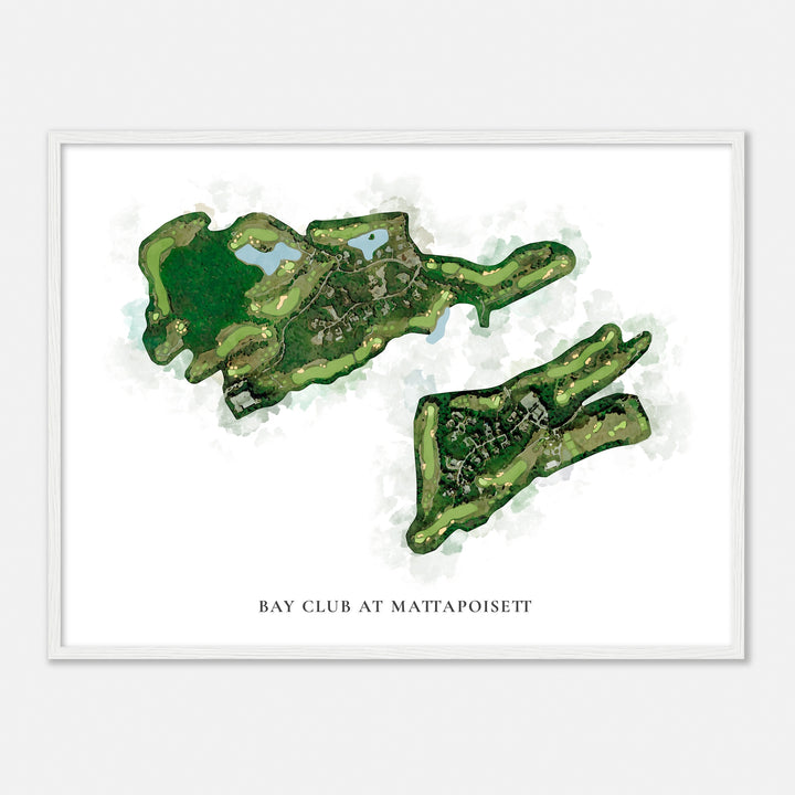 Print of Bay Club At Mattapoisett Classic Map