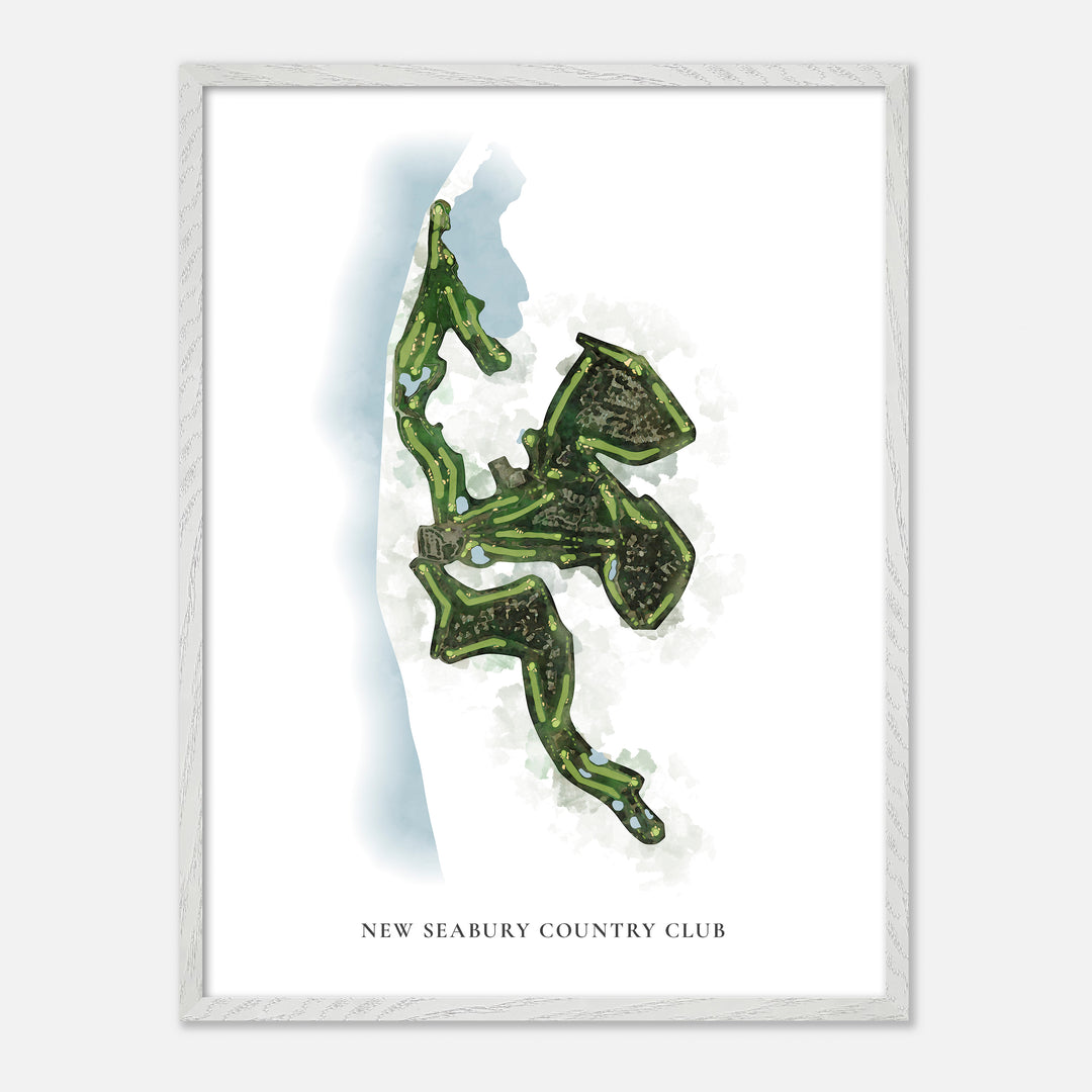 Print of New Seabury Country Club Classic Map