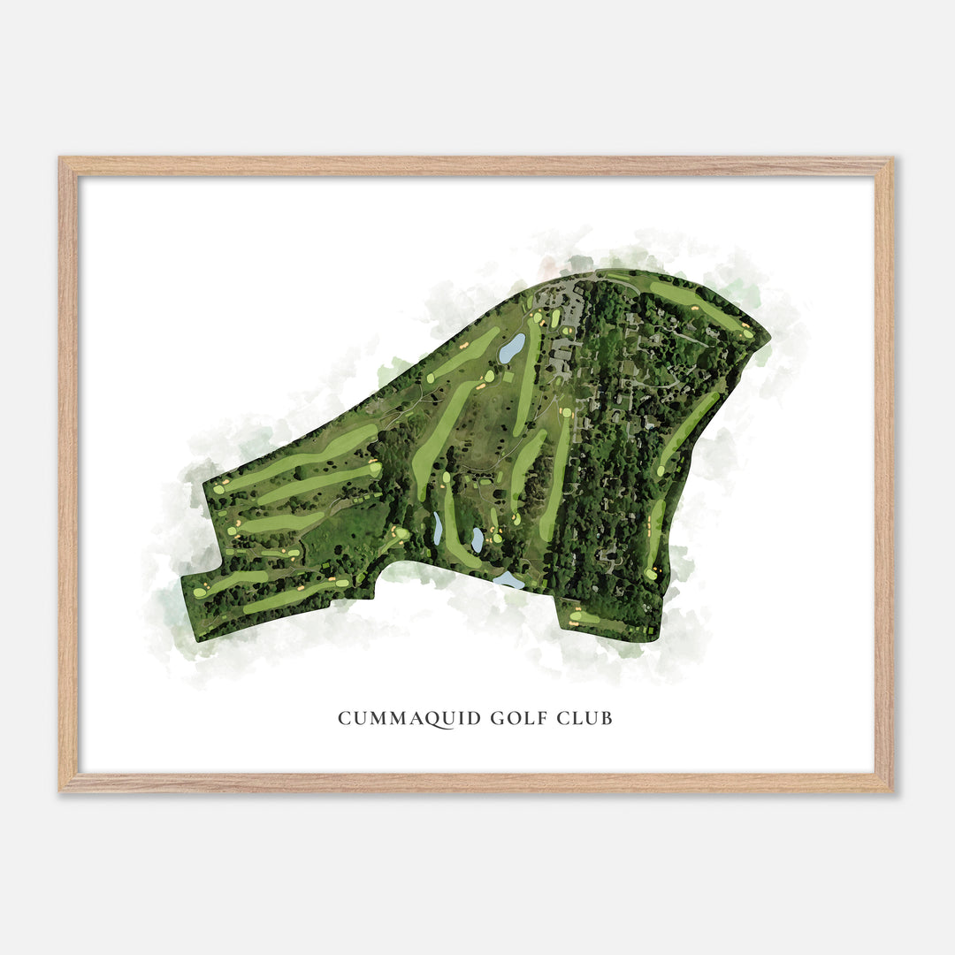 Print of Cummaquid Golf Club Classic Map