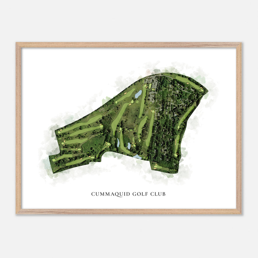 Print of Cummaquid Golf Club Classic Map