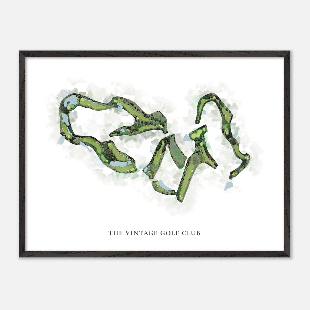 Print of The Vintage Golf Club Classic Map