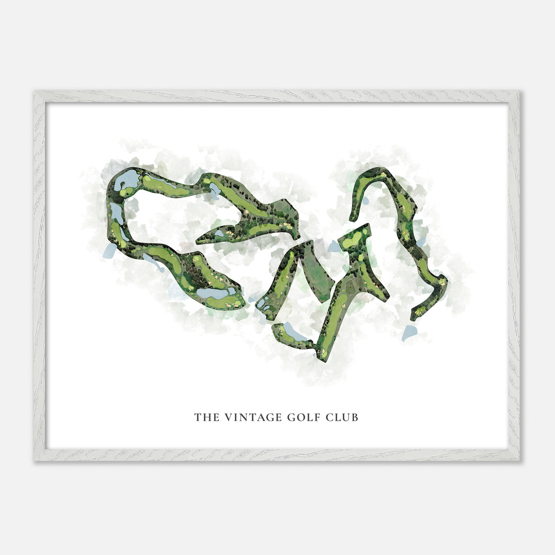 Print of The Vintage Golf Club Classic Map