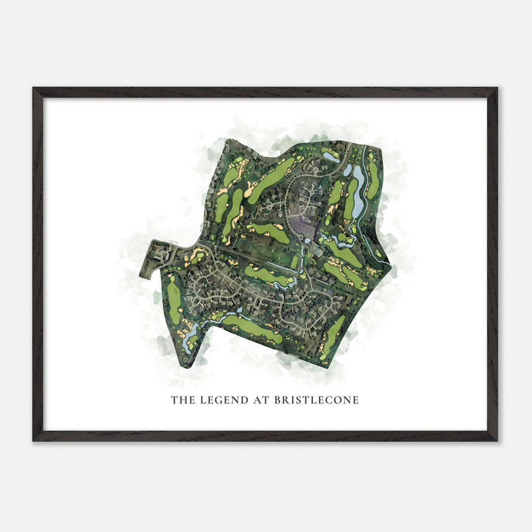 Print of The Legend At Bristlecone Classic Map