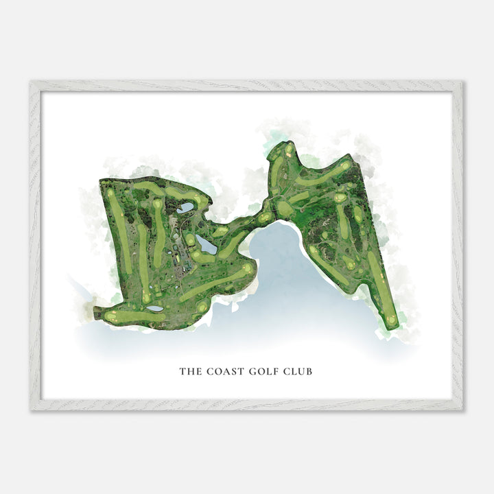 Print of The Coast Golf Club Classic Map