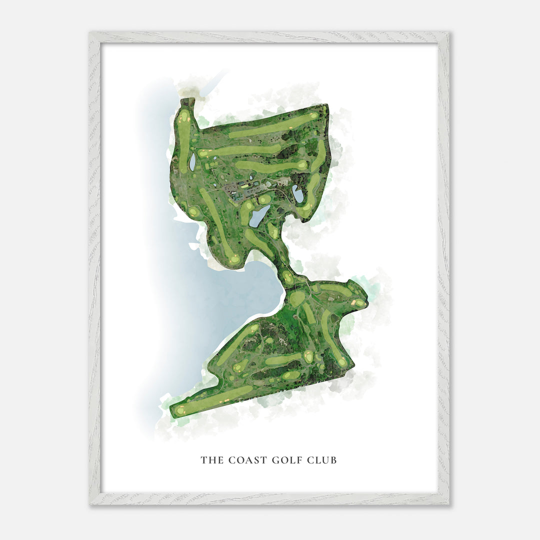 Print of The Coast Golf Club Classic Map