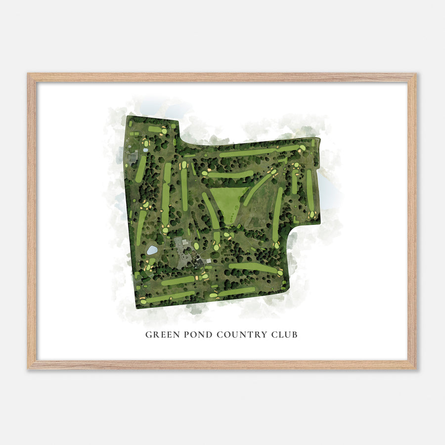 Print of Green Pond Country Club Classic Map