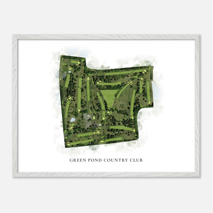 Print of Green Pond Country Club Classic Map