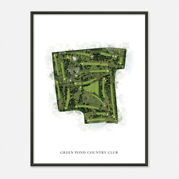 Print of Green Pond Country Club Classic Map