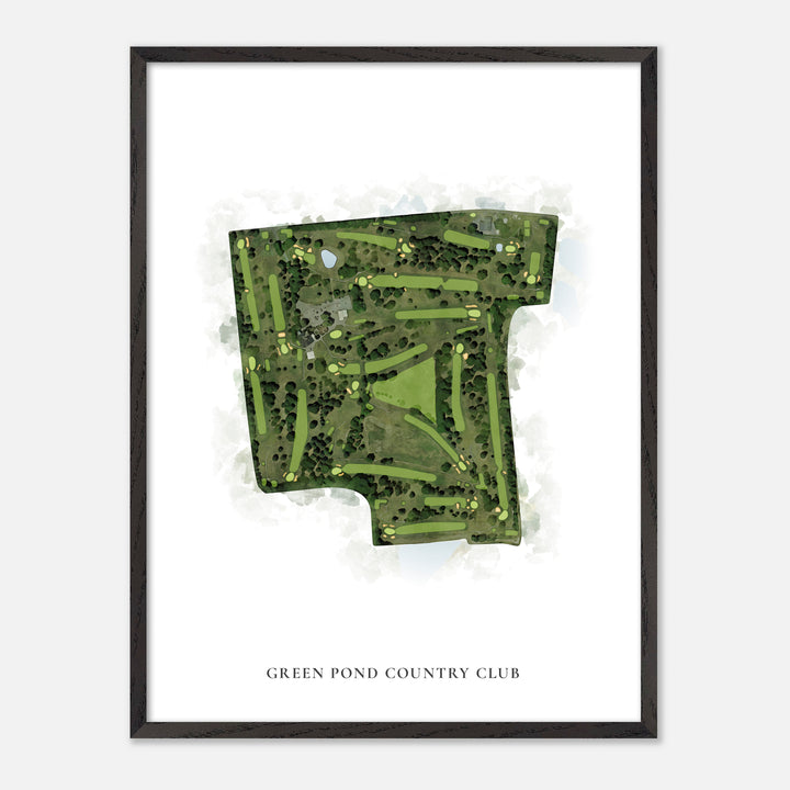 Print of Green Pond Country Club Classic Map