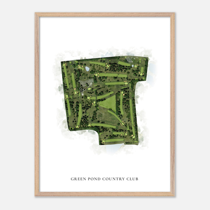 Print of Green Pond Country Club Classic Map