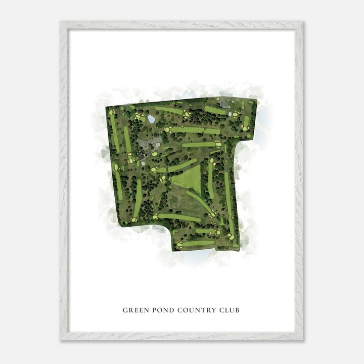 Print of Green Pond Country Club Classic Map