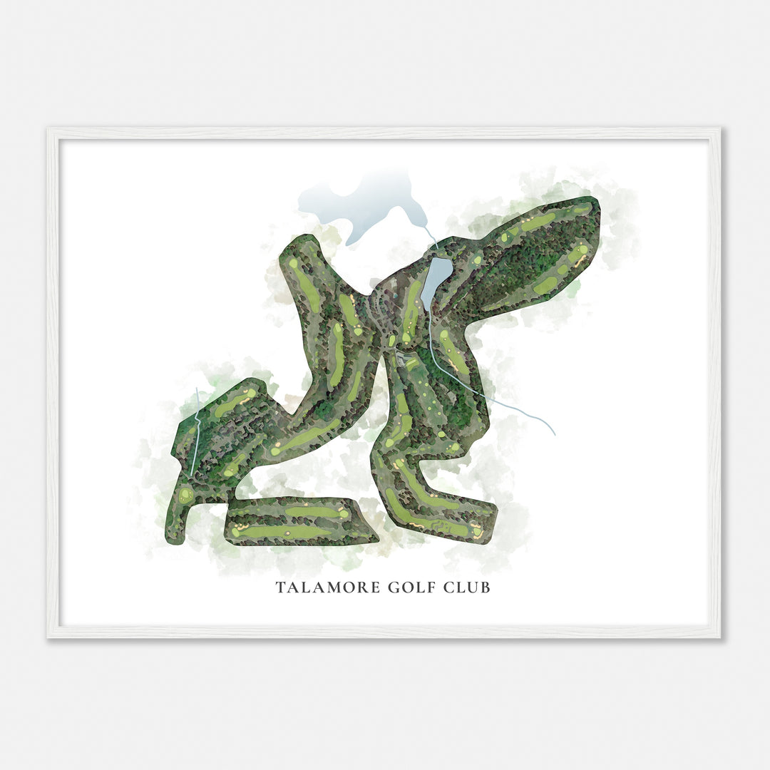 Print of Talamore Golf Club Classic Map