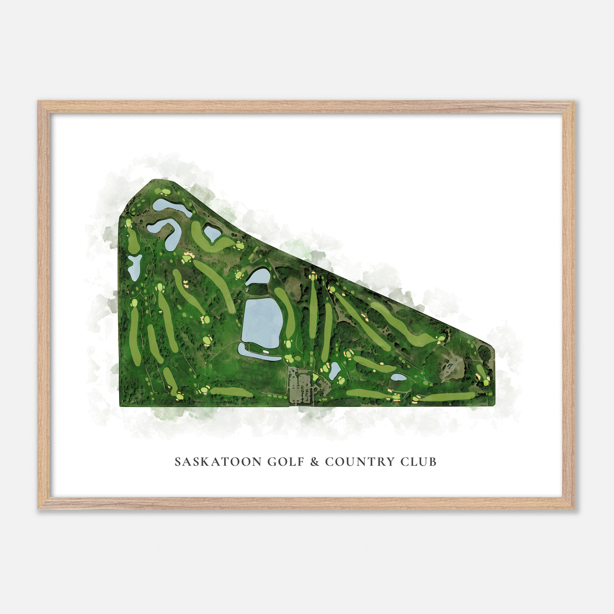 Print of Saskatoon Golf & Country Club Classic Map