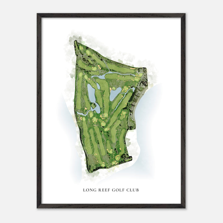Print of Long Reef Golf Club Classic Map