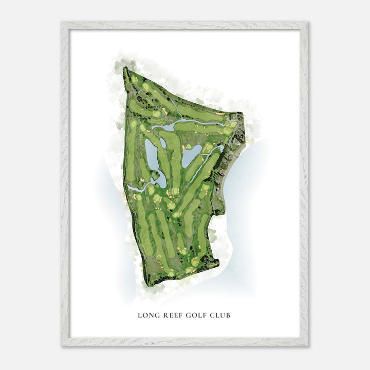 Print of Long Reef Golf Club Classic Map