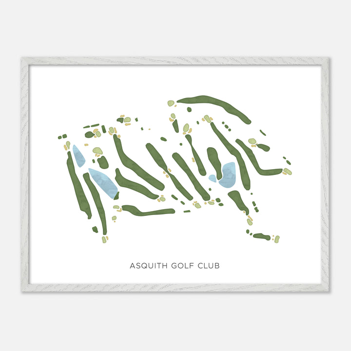 Print of Asquith Golf Club Modern Map