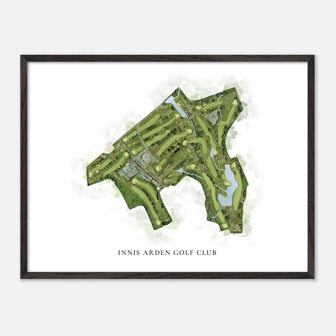 Print of Innis Arden Golf Club Classic Map