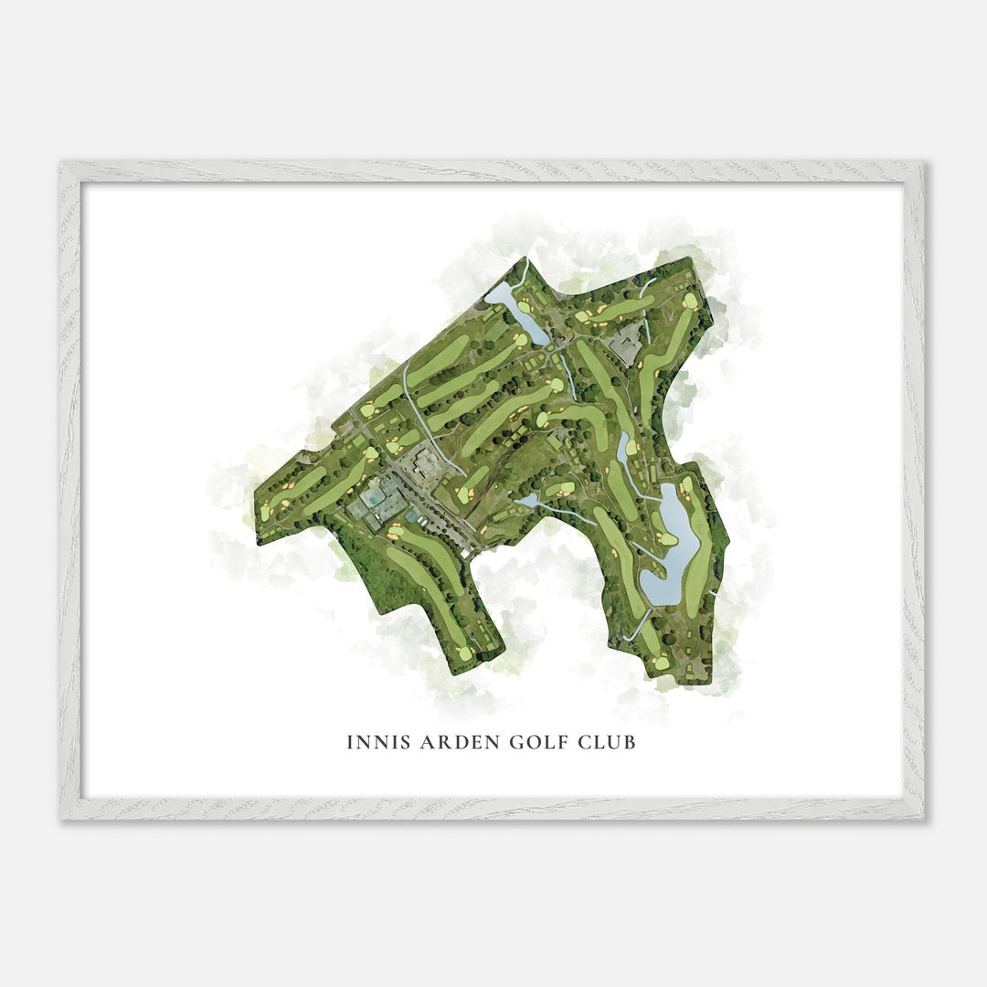 Print of Innis Arden Golf Club Classic Map