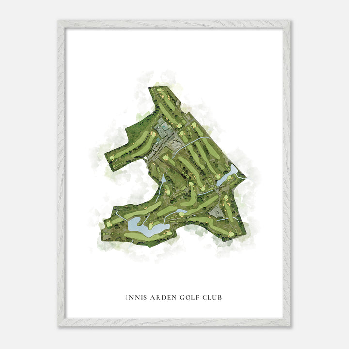 Print of Innis Arden Golf Club Classic Map