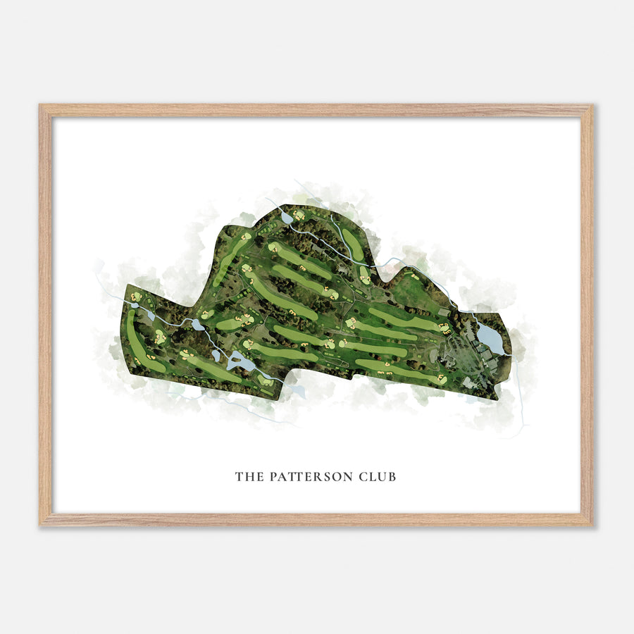 Print of The Patterson Club Classic Map