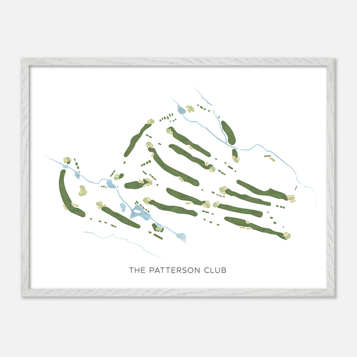 Print of The Patterson Club Modern Map