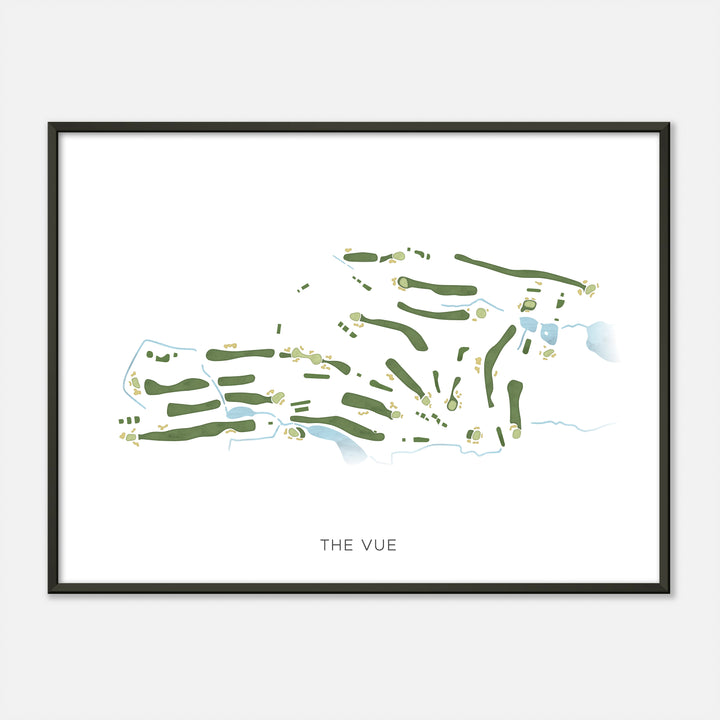 Print of The Vue Modern Map
