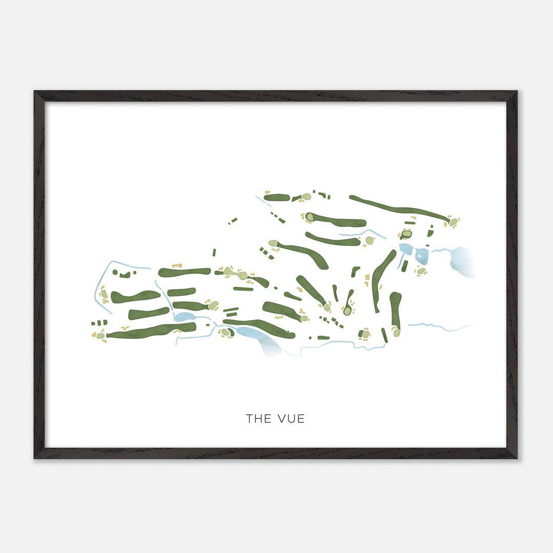 Print of The Vue Modern Map