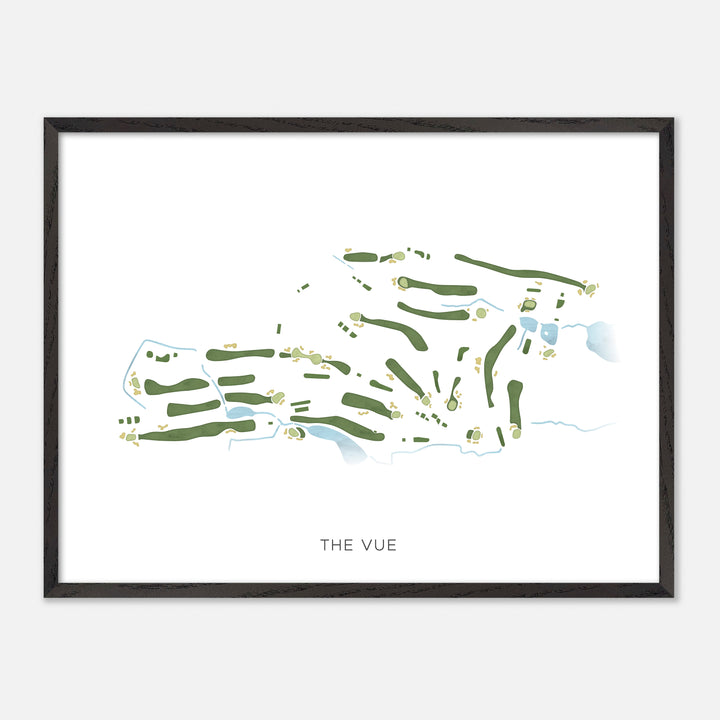Print of The Vue Modern Map