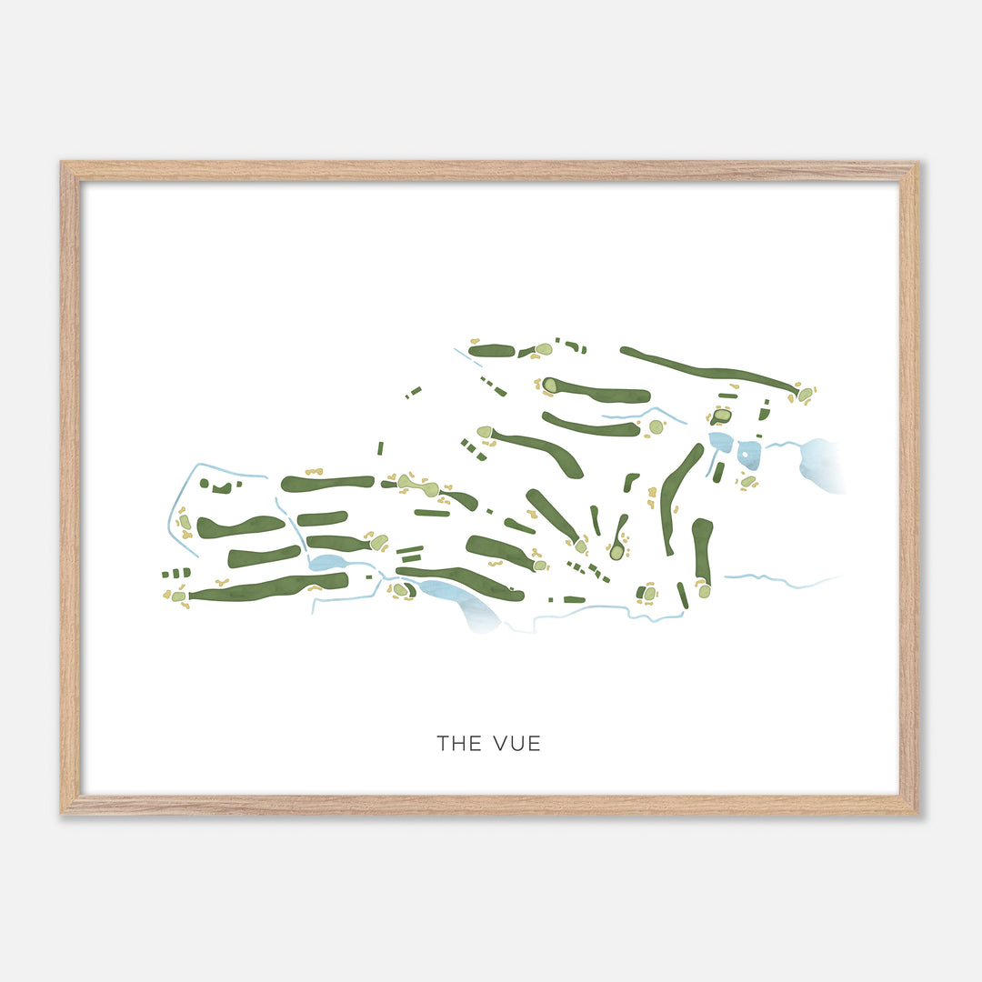 Print of The Vue Modern Map