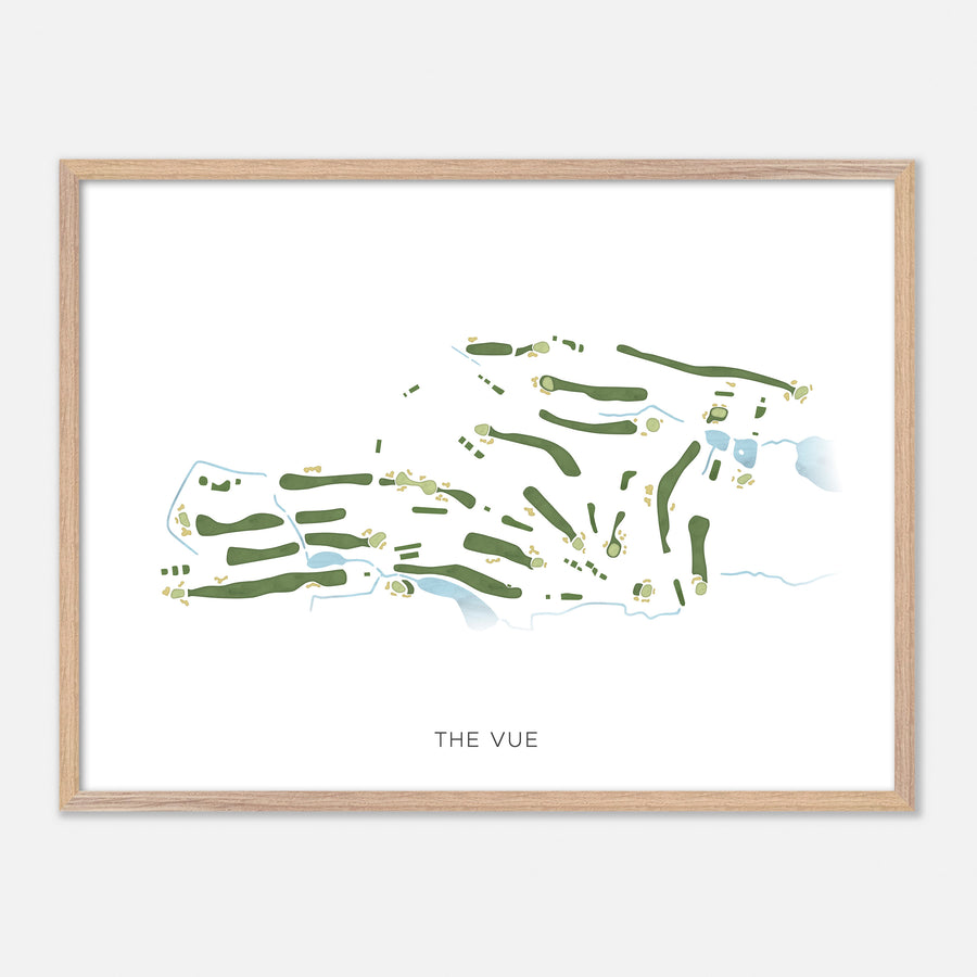 Print of The Vue Modern Map