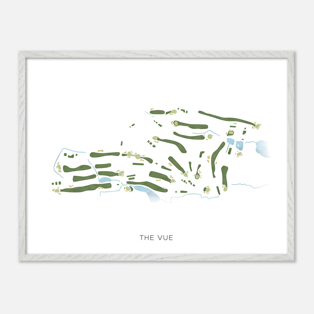 Print of The Vue Modern Map