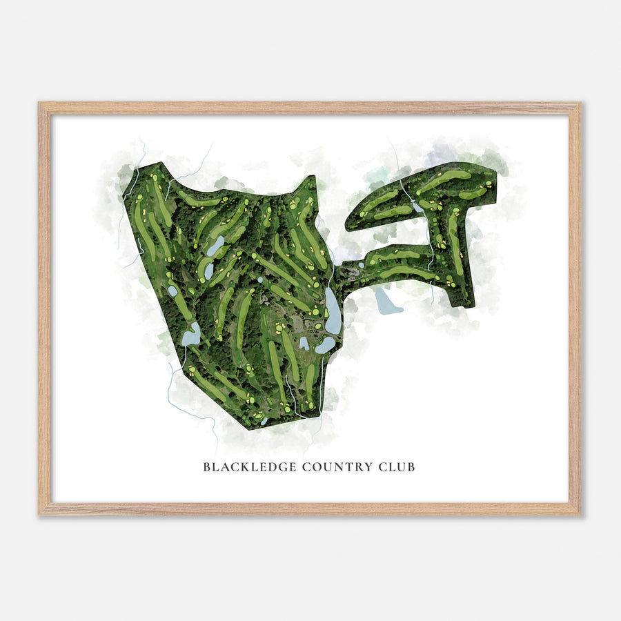 Print of Blackledge Country Club Classic Map