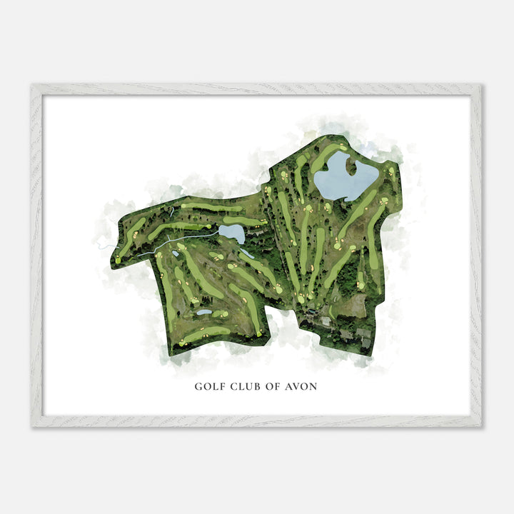 Print of Golf Club Of Avon Classic Map