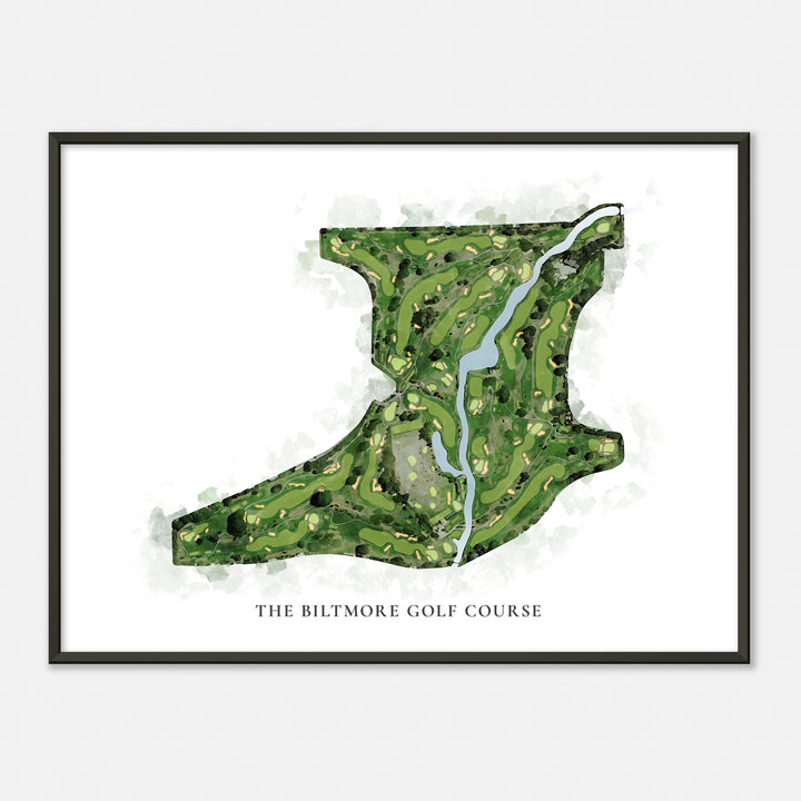 Print of The Biltmore Golf Course Classic Map