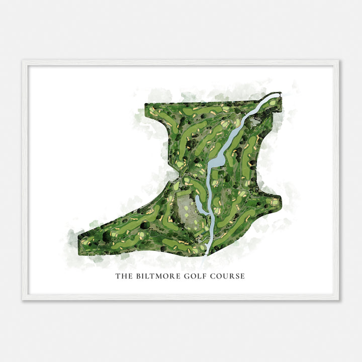 Print of The Biltmore Golf Course Classic Map