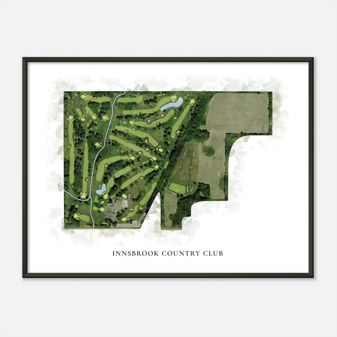 Print of Innsbrook Country Club Classic Map