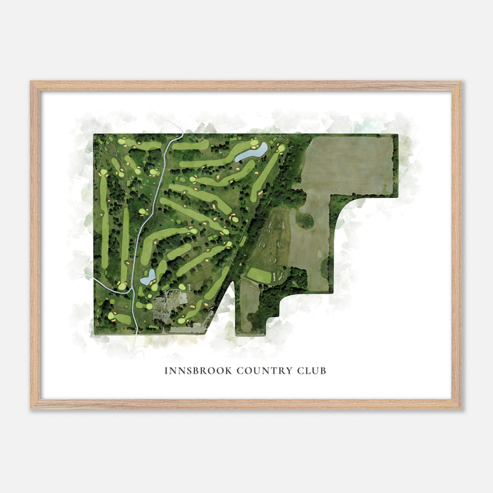 Print of Innsbrook Country Club Classic Map