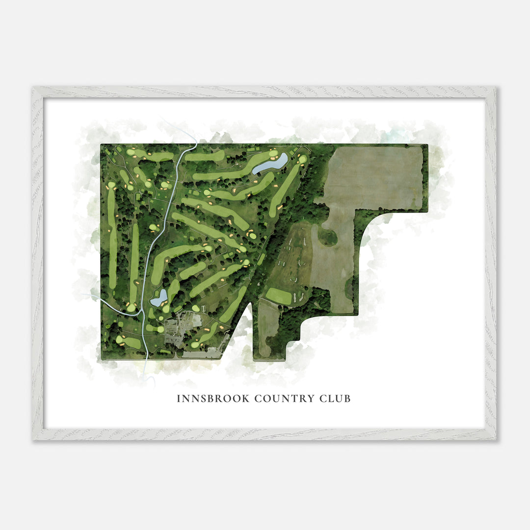 Print of Innsbrook Country Club Classic Map