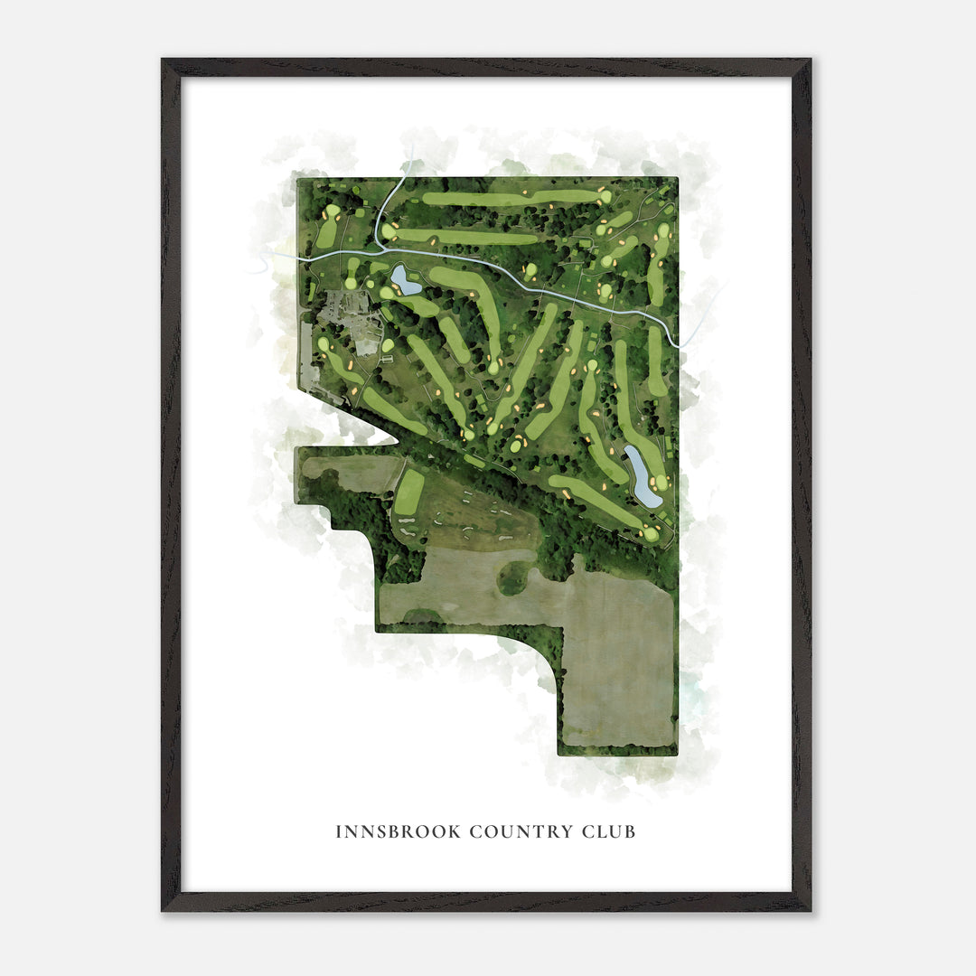 Print of Innsbrook Country Club Classic Map