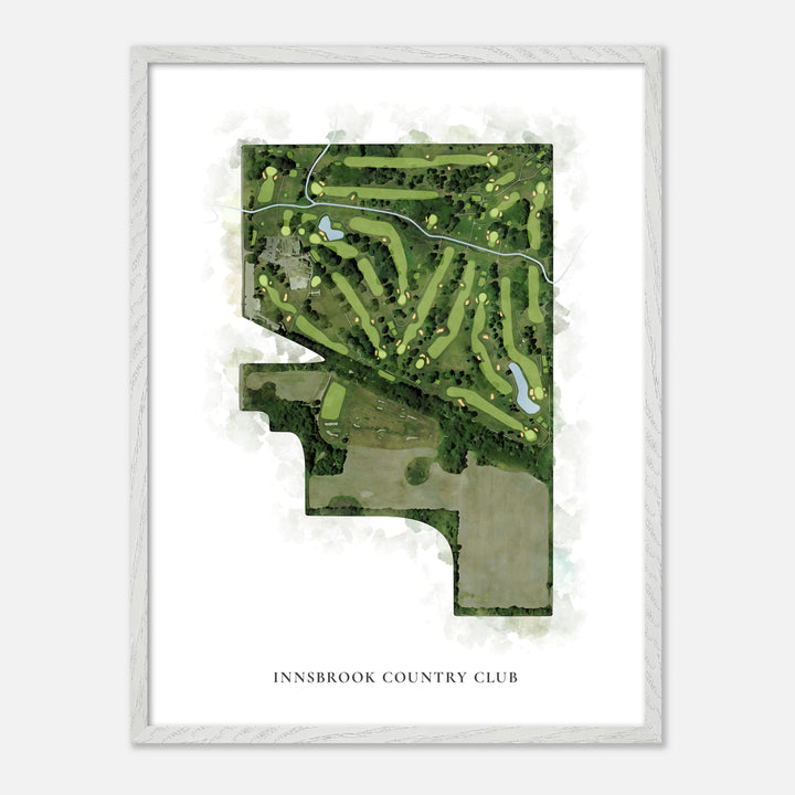 Print of Innsbrook Country Club Classic Map