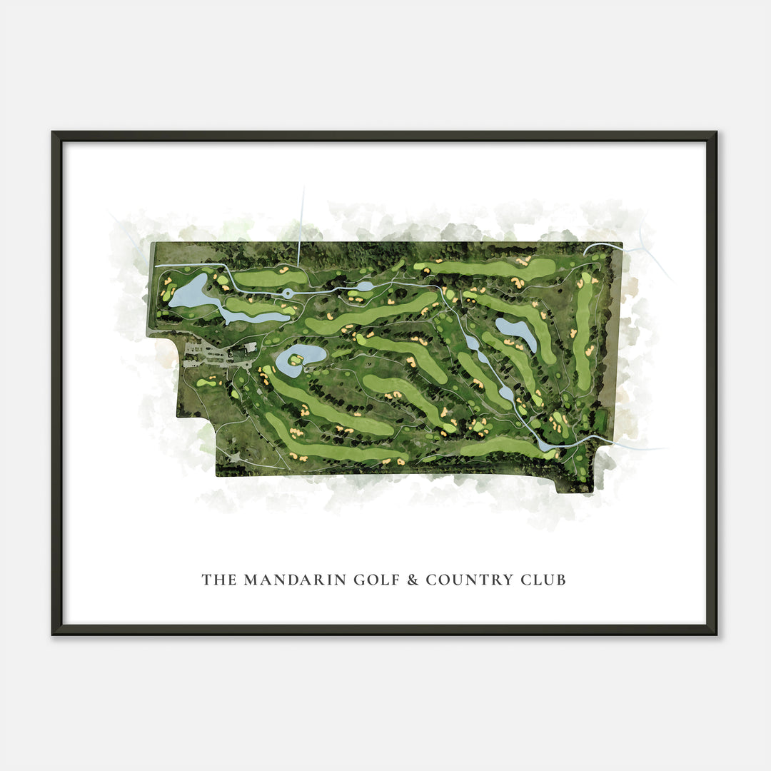 Print of The Mandarin Golf & Country Club Classic Map