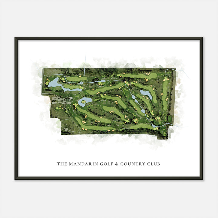 Print of The Mandarin Golf & Country Club Classic Map