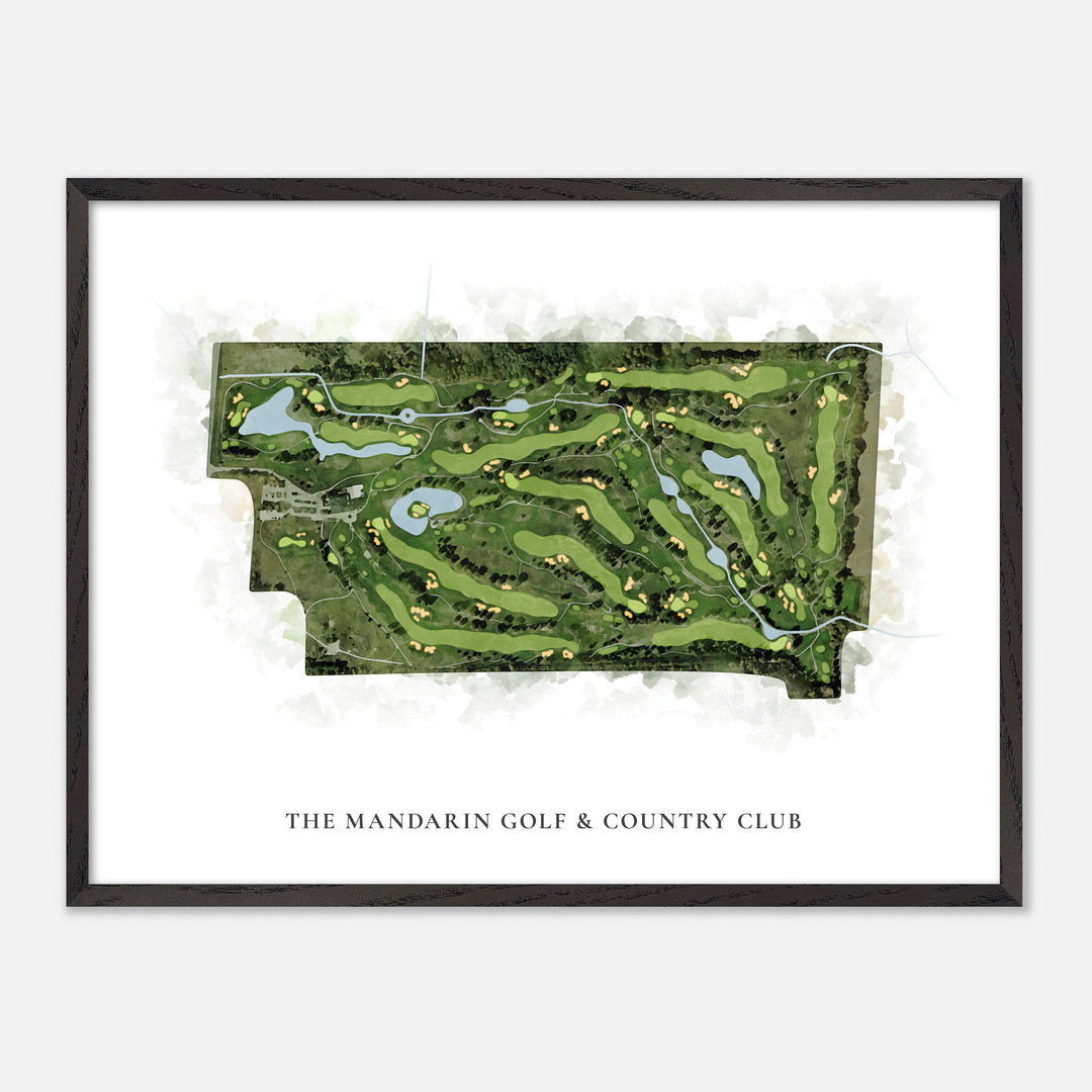 Print of The Mandarin Golf & Country Club Classic Map