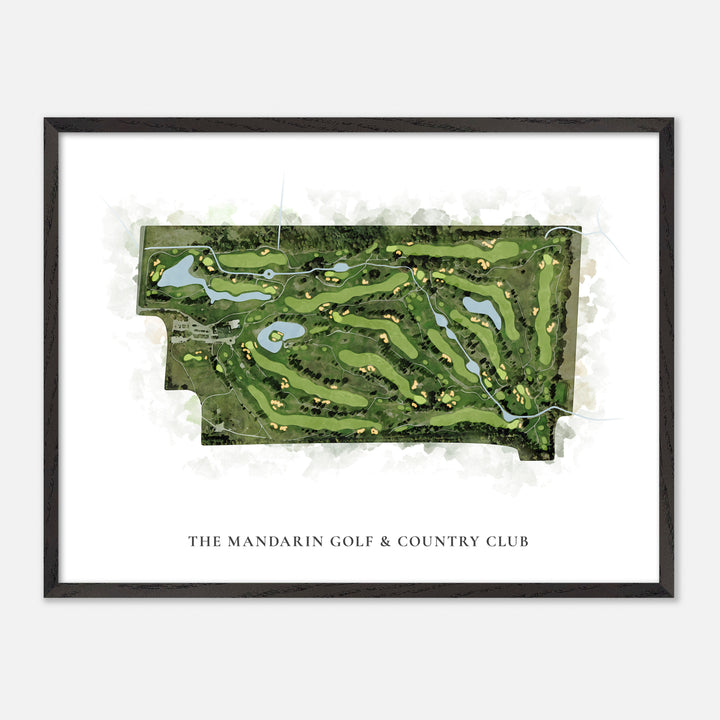 Print of The Mandarin Golf & Country Club Classic Map