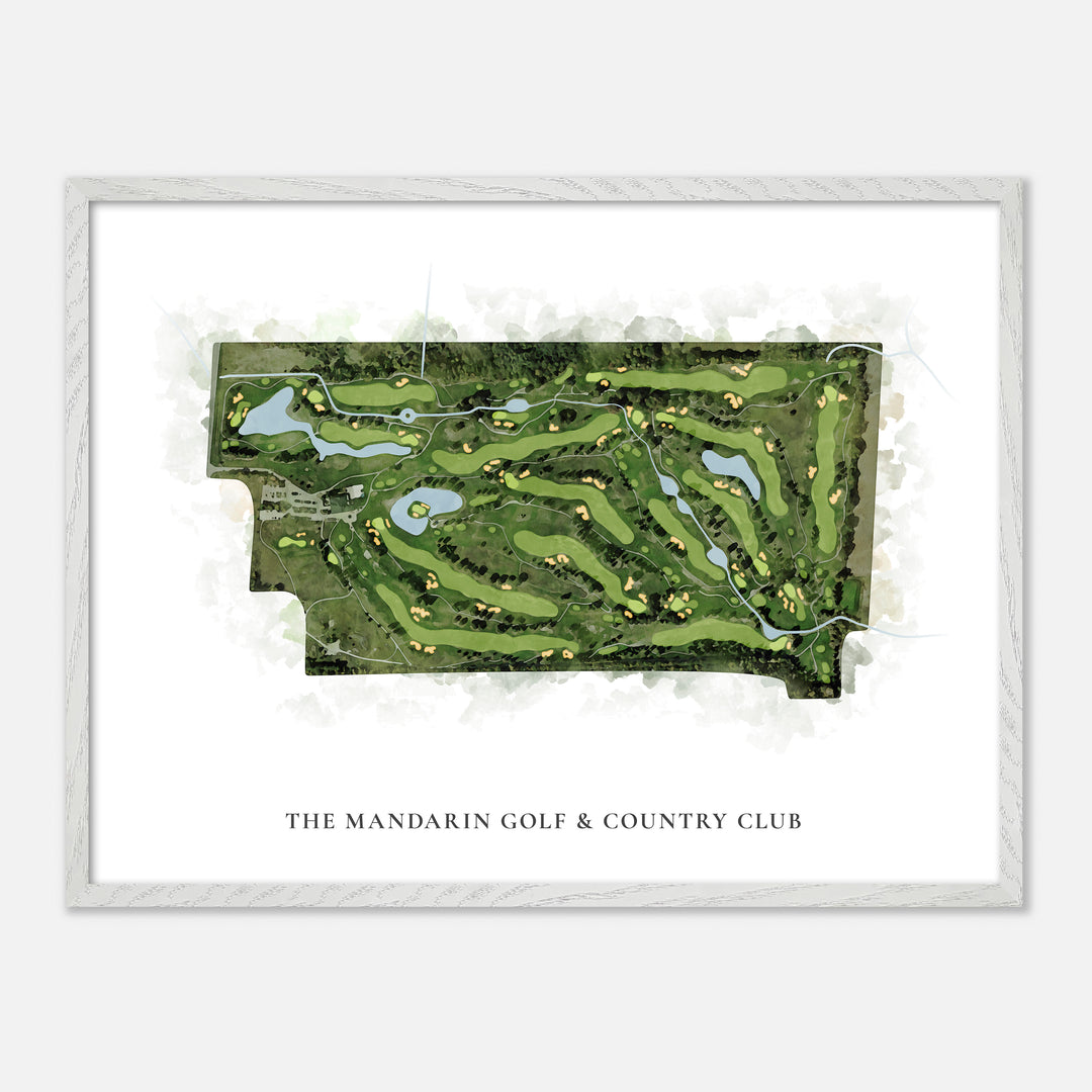 Print of The Mandarin Golf & Country Club Classic Map