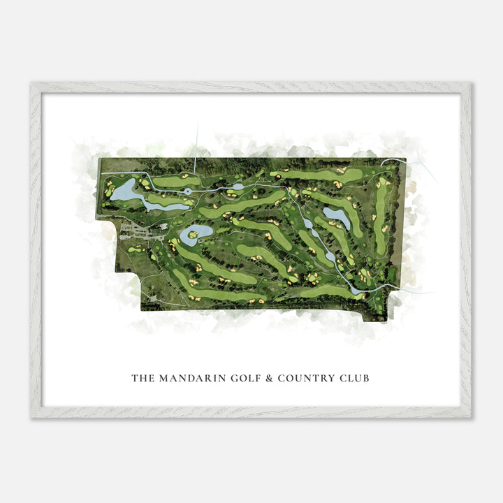 Print of The Mandarin Golf & Country Club Classic Map