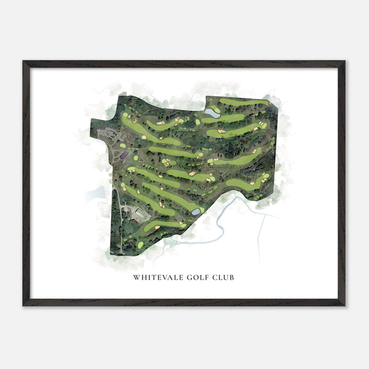 Print of Whitevale Golf Club Classic Map