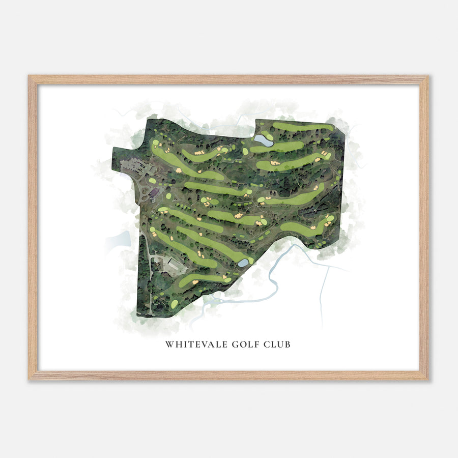 Print of Whitevale Golf Club Classic Map