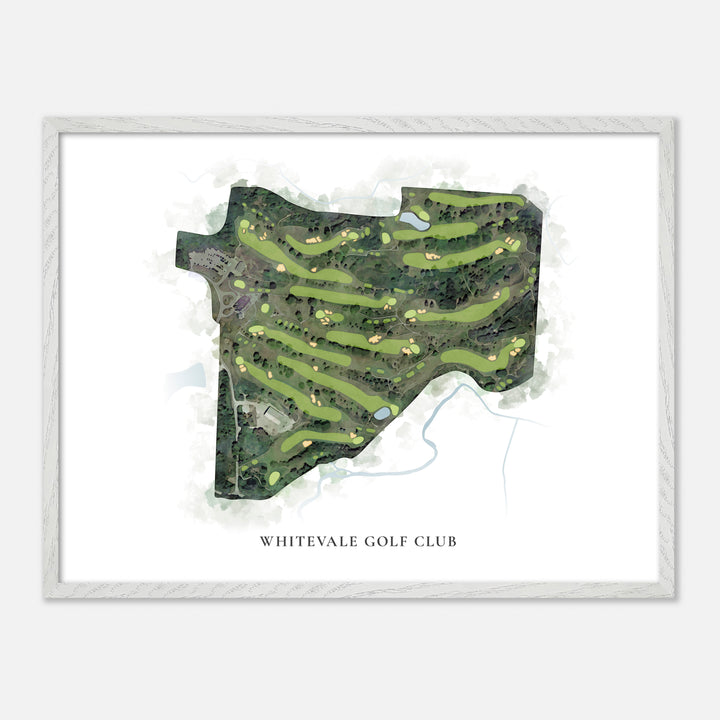 Print of Whitevale Golf Club Classic Map